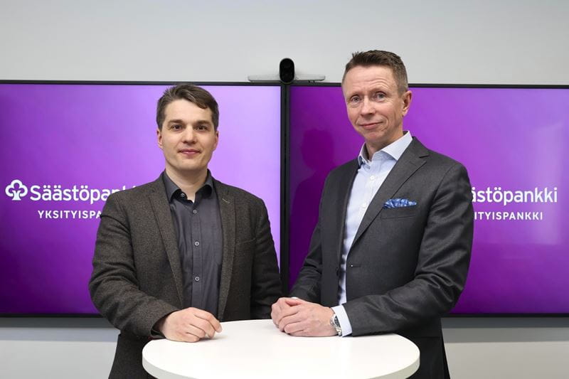 Zacharias Wickholm ja Kalle Ainala.
