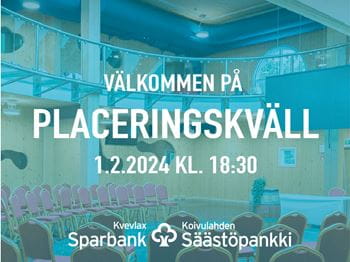 Placeringskväll.