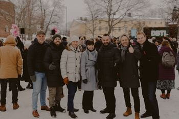 Someron Säästöpankin ja United Festivalsin yhteistyön julkaisutilaisuus Turussa.