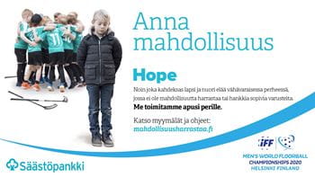 Anna Mahdollisuus -kampanjakuva.