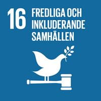 fredliga och inkluderande samhällen.